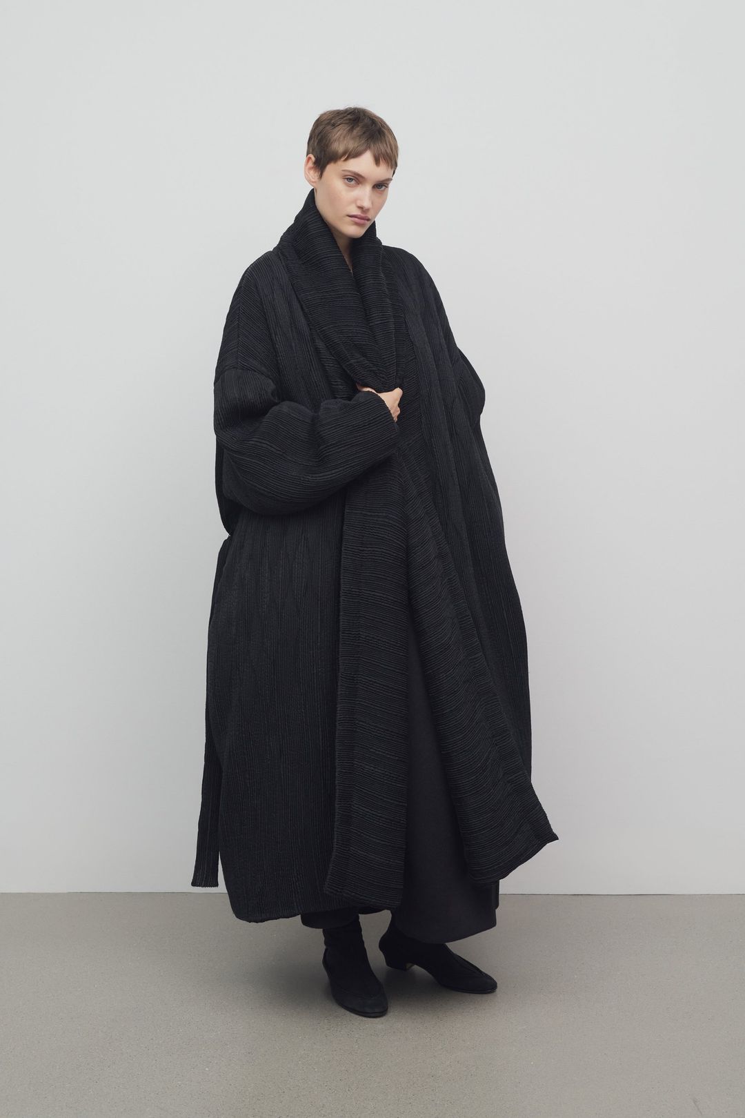 Moorea Coat in Wool #3
