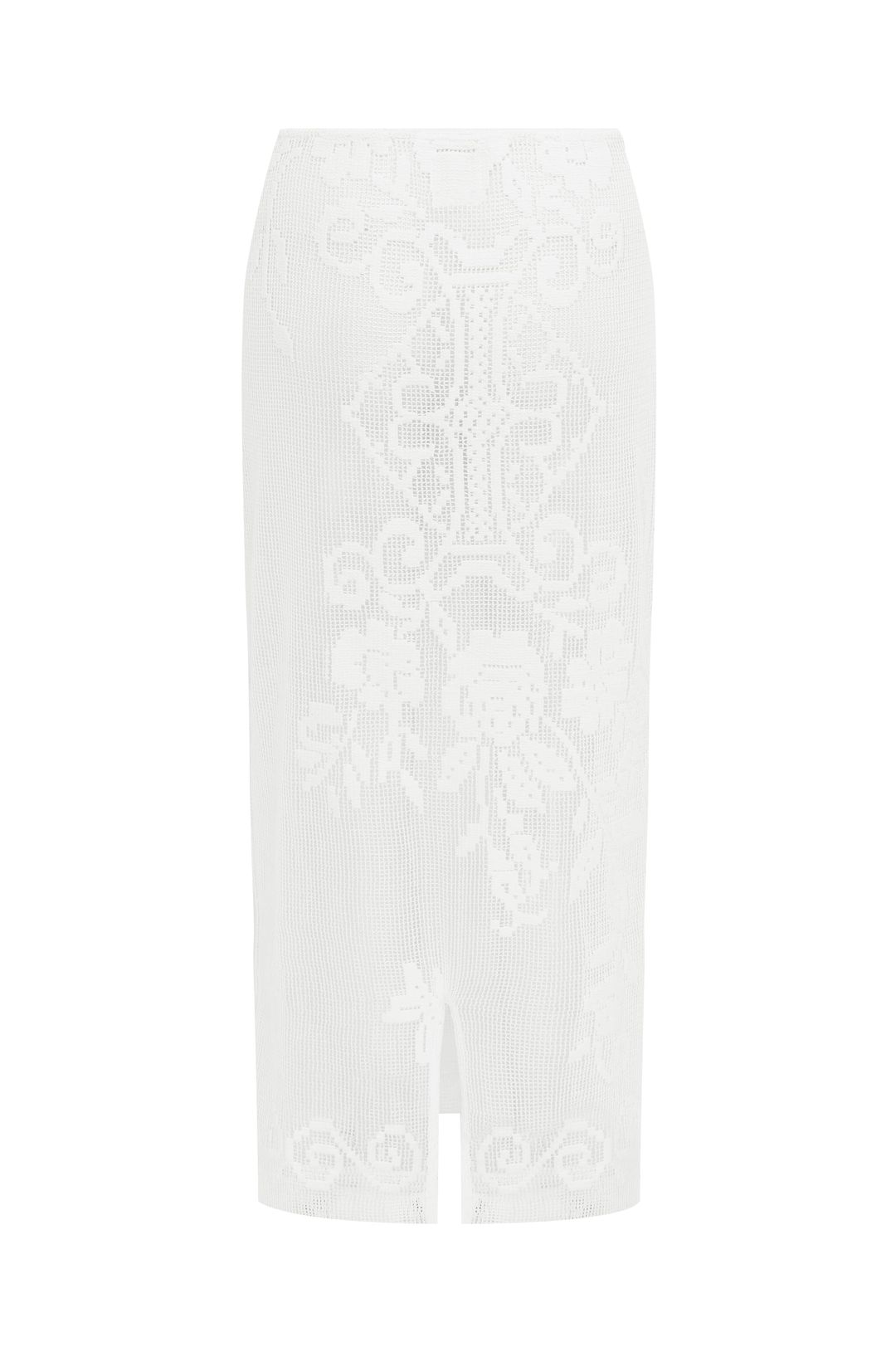 Saint Midi Skirt | White #6