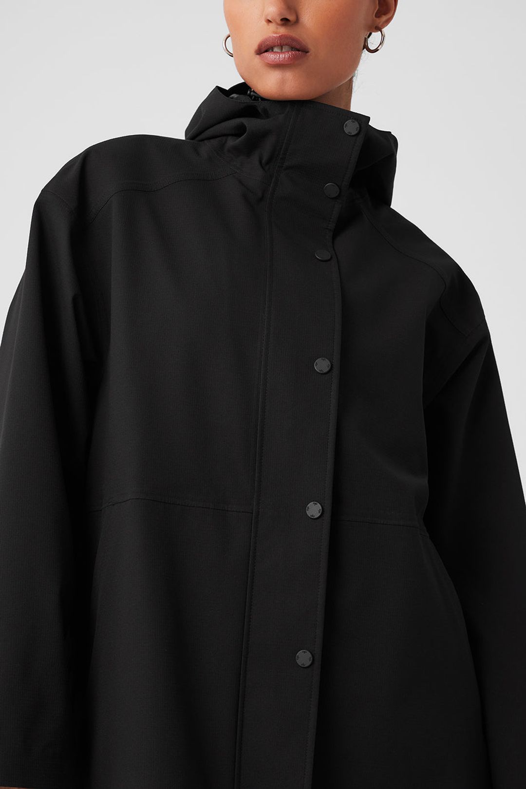 Rain Or Shine Long Coat - Black #6