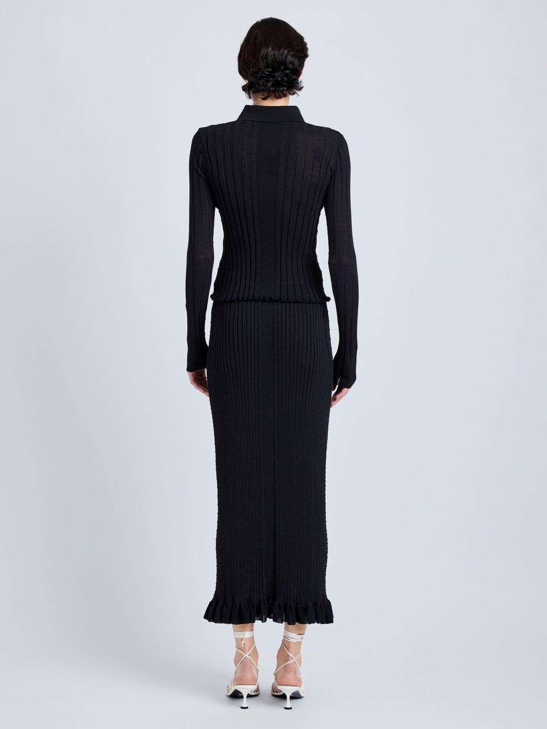 Monet Skirt in Fine Bobble Knit #4