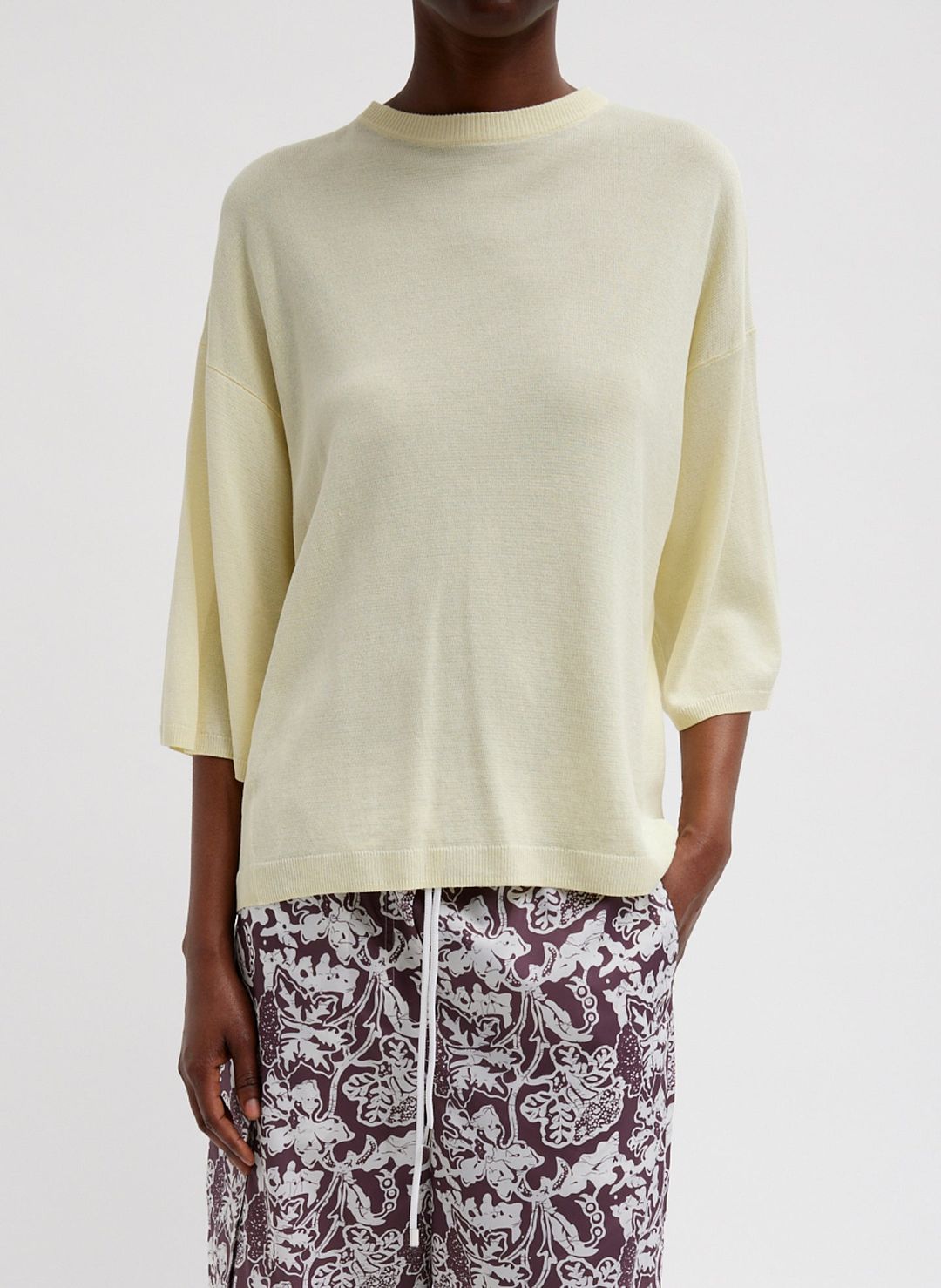 Crispy Sweater Oversized Easy T-Shirt