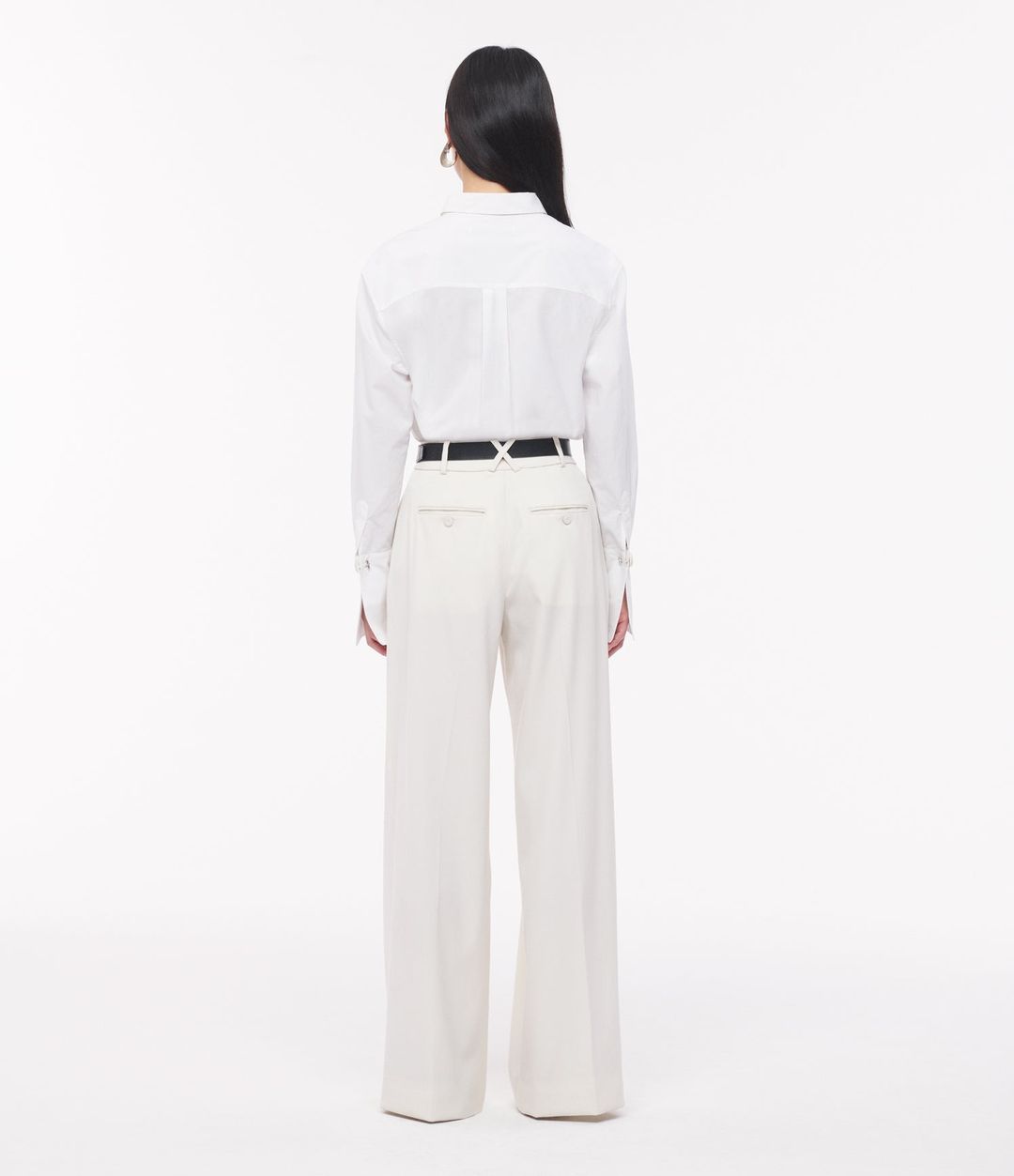 Mens Poplin Shirt | White #5