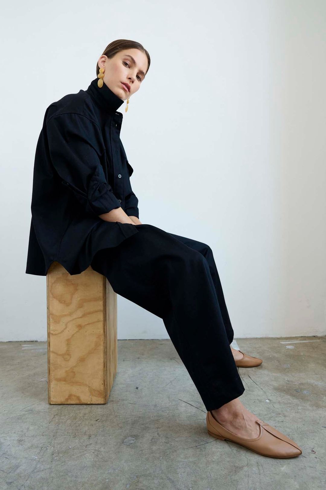 The Scrub Pant in Black #4