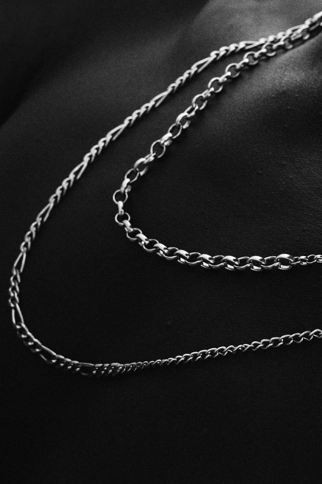 H21 - Platinum Plated Sterling Silver Necklace #6