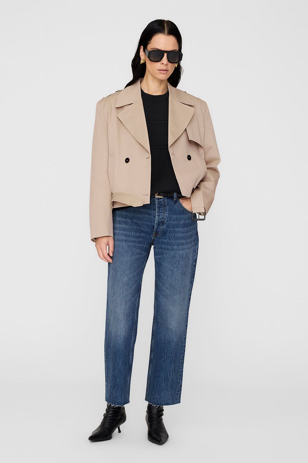 Alto Sweatshirt Framed Monogram - Black #5