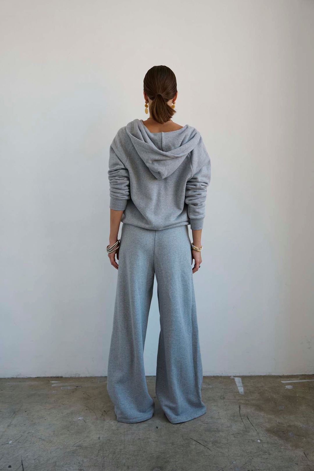 The Bird Hoodie in Heather Grey #6