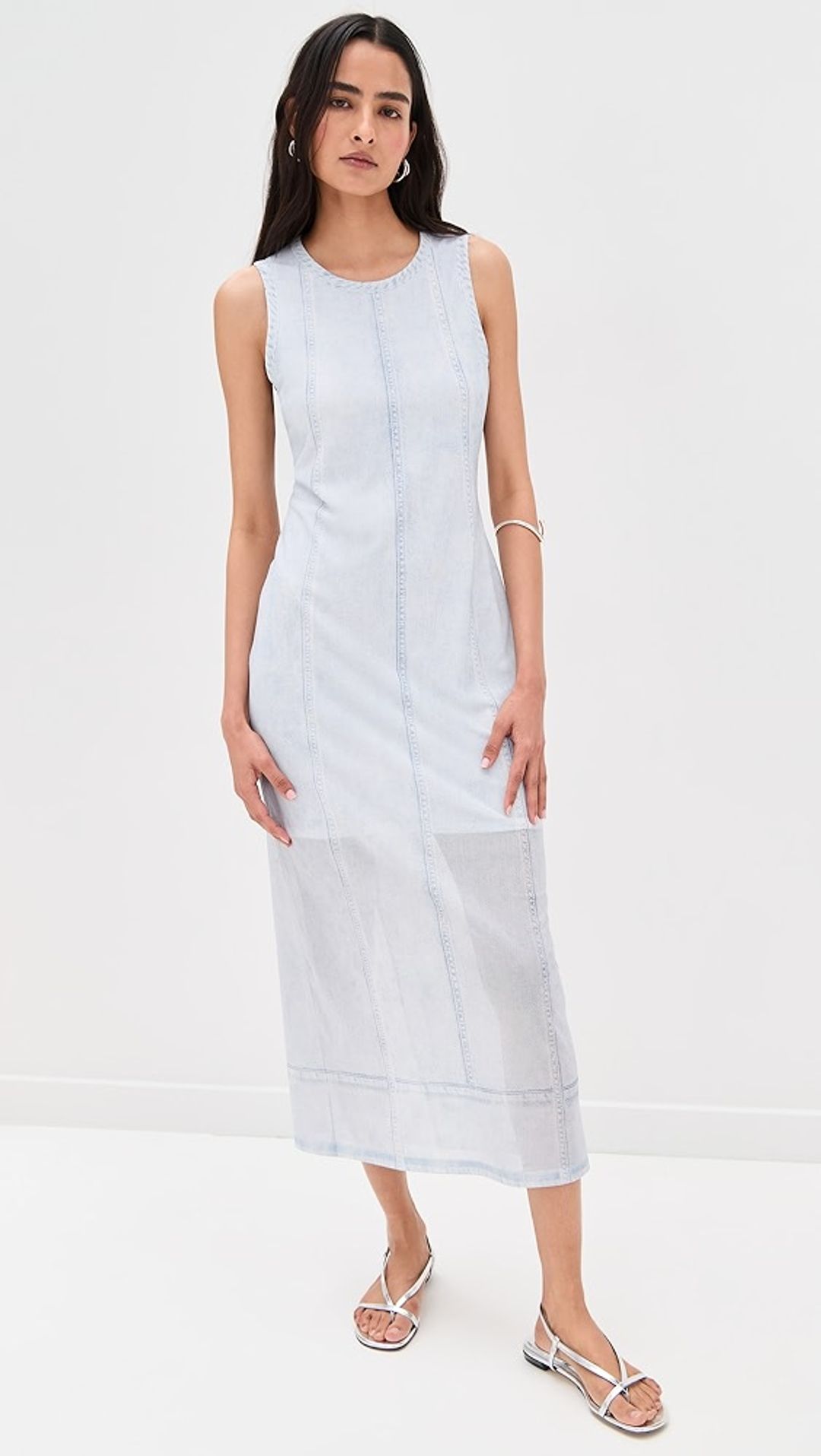 Miramar Mesh Midi Dress #7