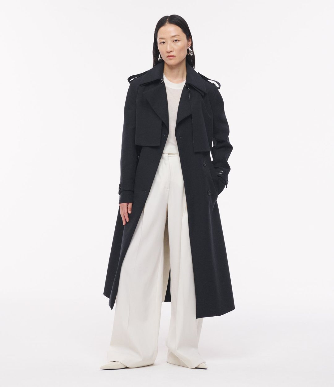 Double Face Convertible Trench - Resale | Olive/Black #3