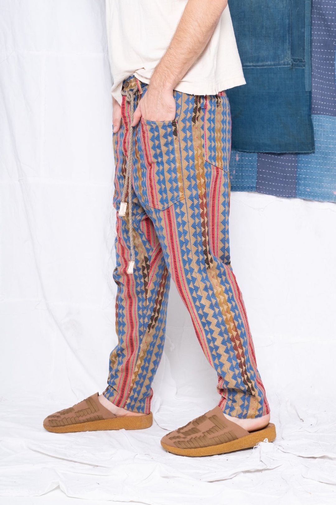 P63 Fatigue Heavy Ikat Jacquard Clay #3