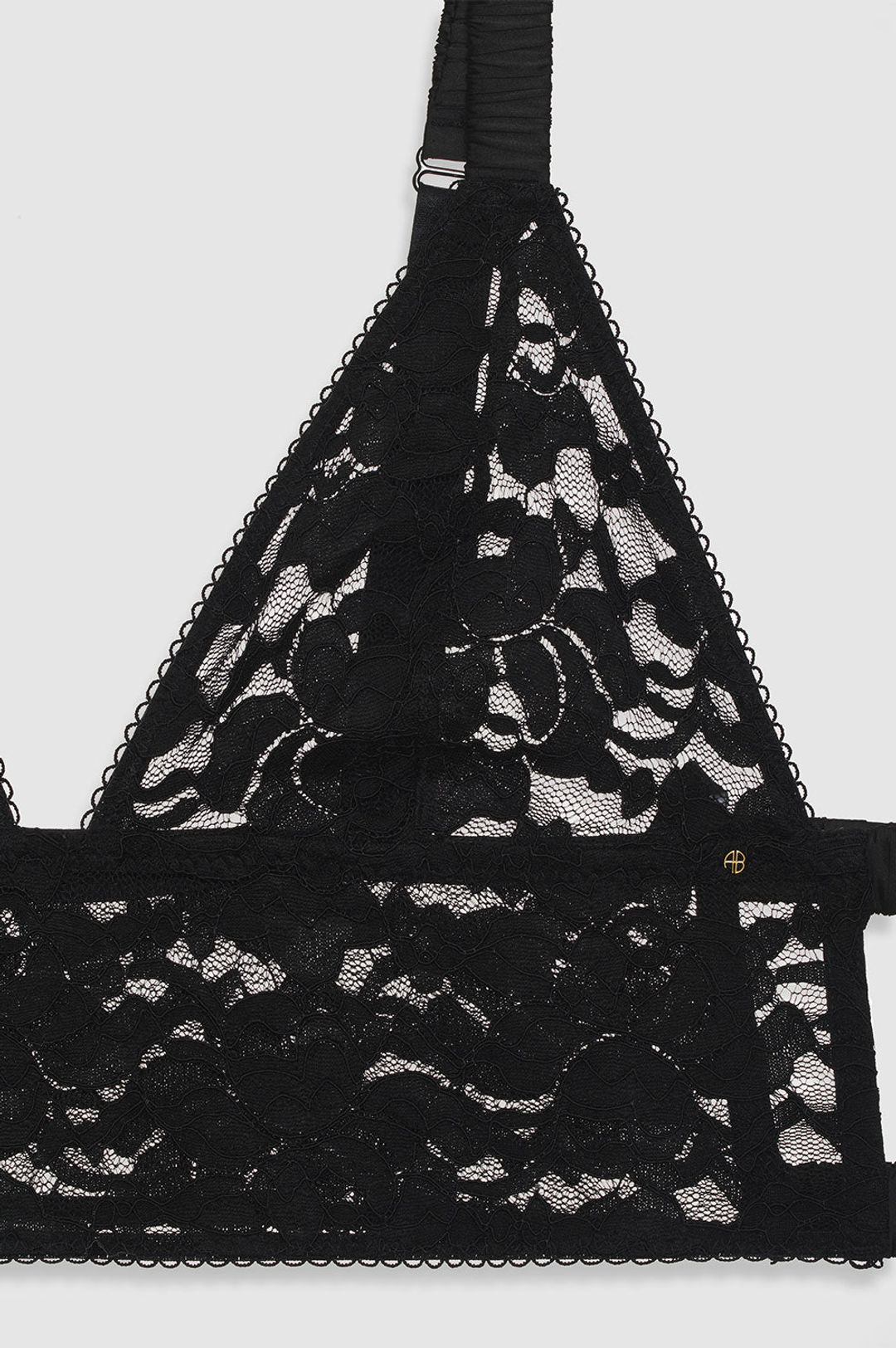 Violet Bralette - Black Floral