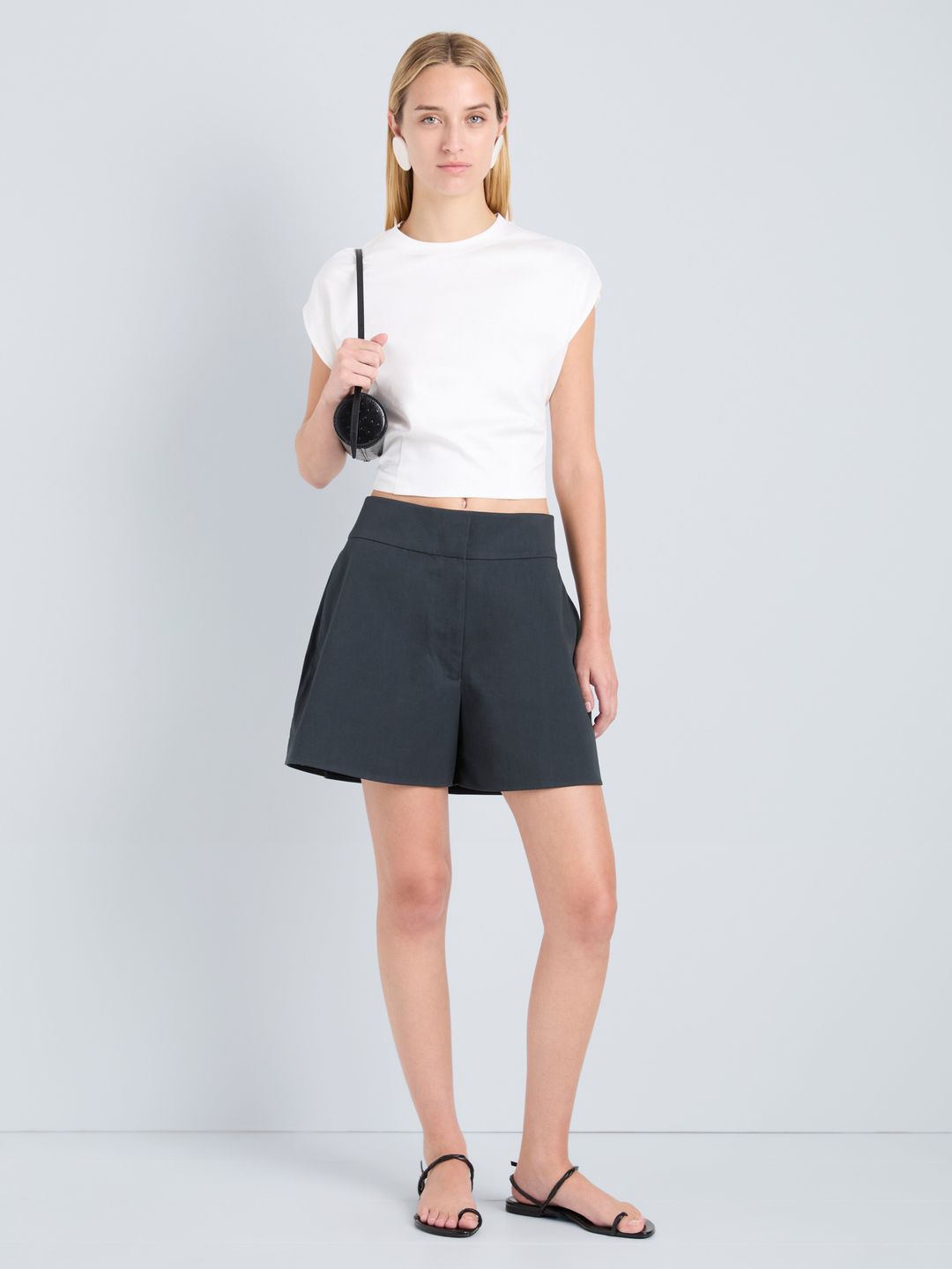 Natalia Short in Outerwear Cotton