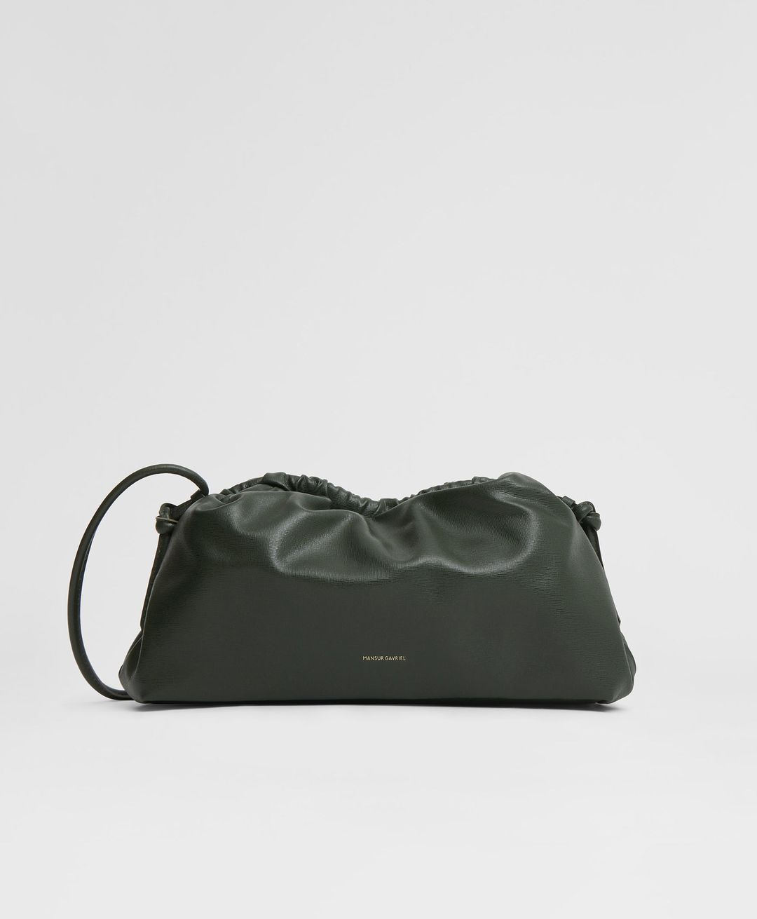 Oversized Cloud Clutch - Moss