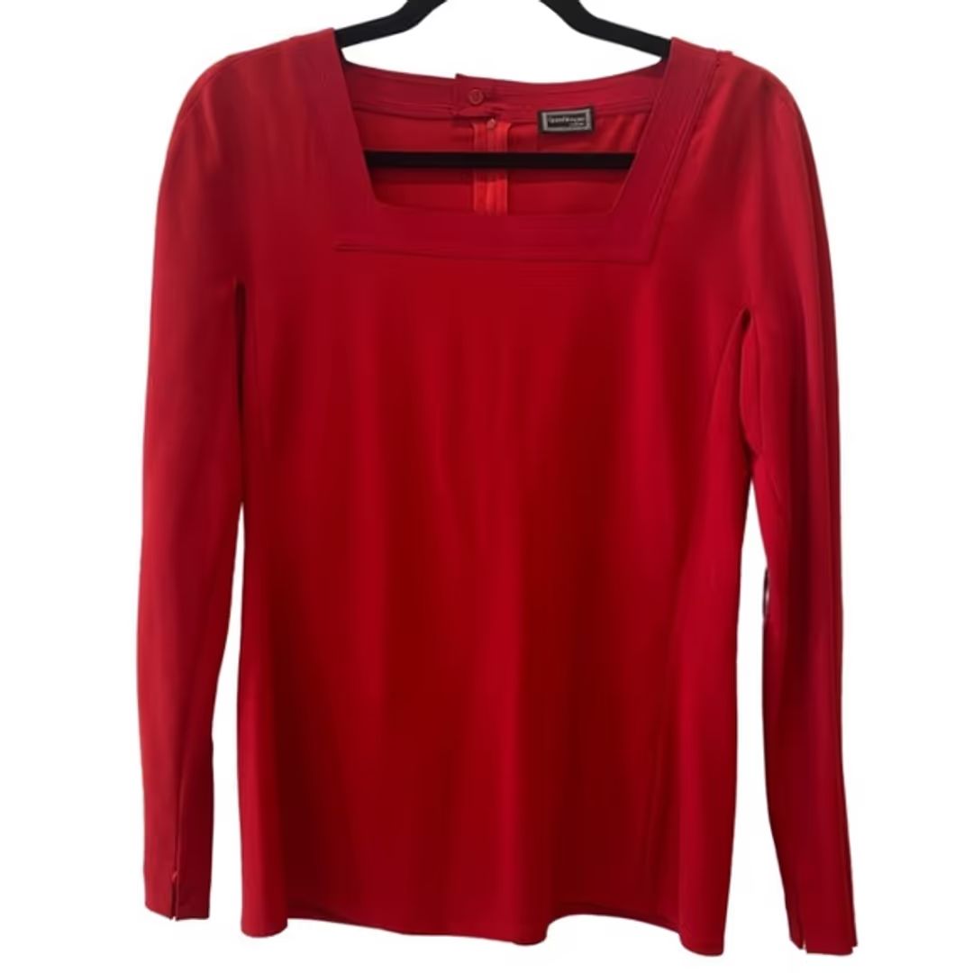 Gianni Versace Couture ‘90s Red Top