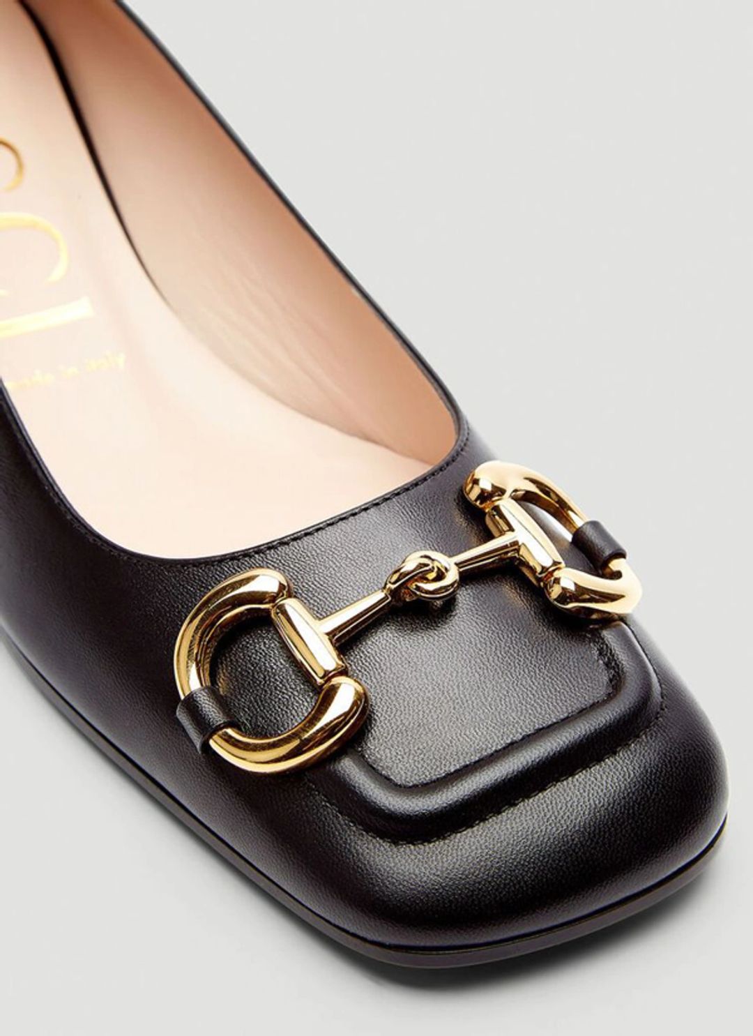 Horsebit Ballet Flats In Black #5