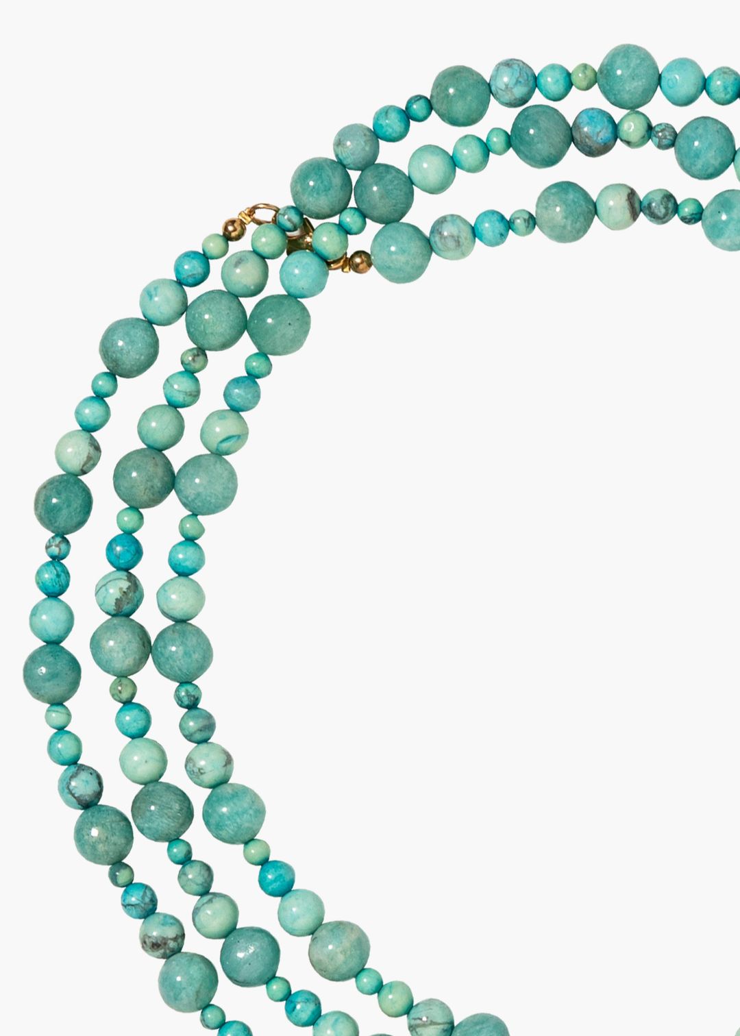 Jennifer Behr x Julia Berolzheimer Malta Necklace -- Turquoise #6
