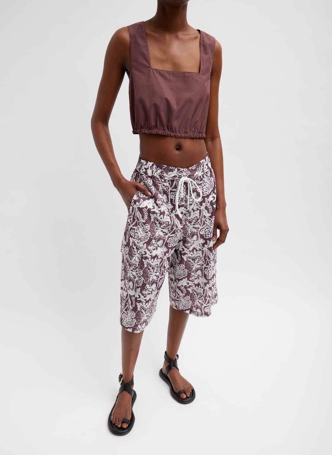 Recycled Nylon Batik Cargo Short #4