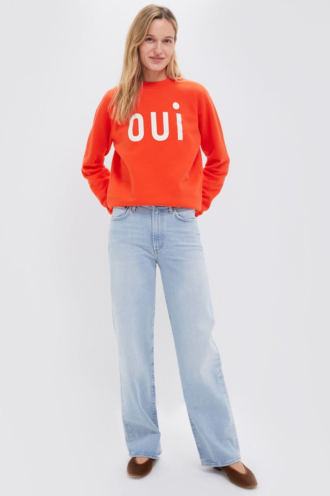 Blood Orange Oui Sweatshirt #6