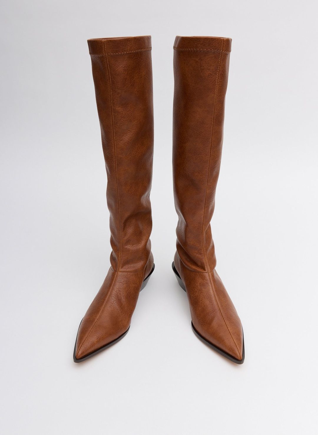 Faux Leather Bronson Boot - Narrow Calf #5