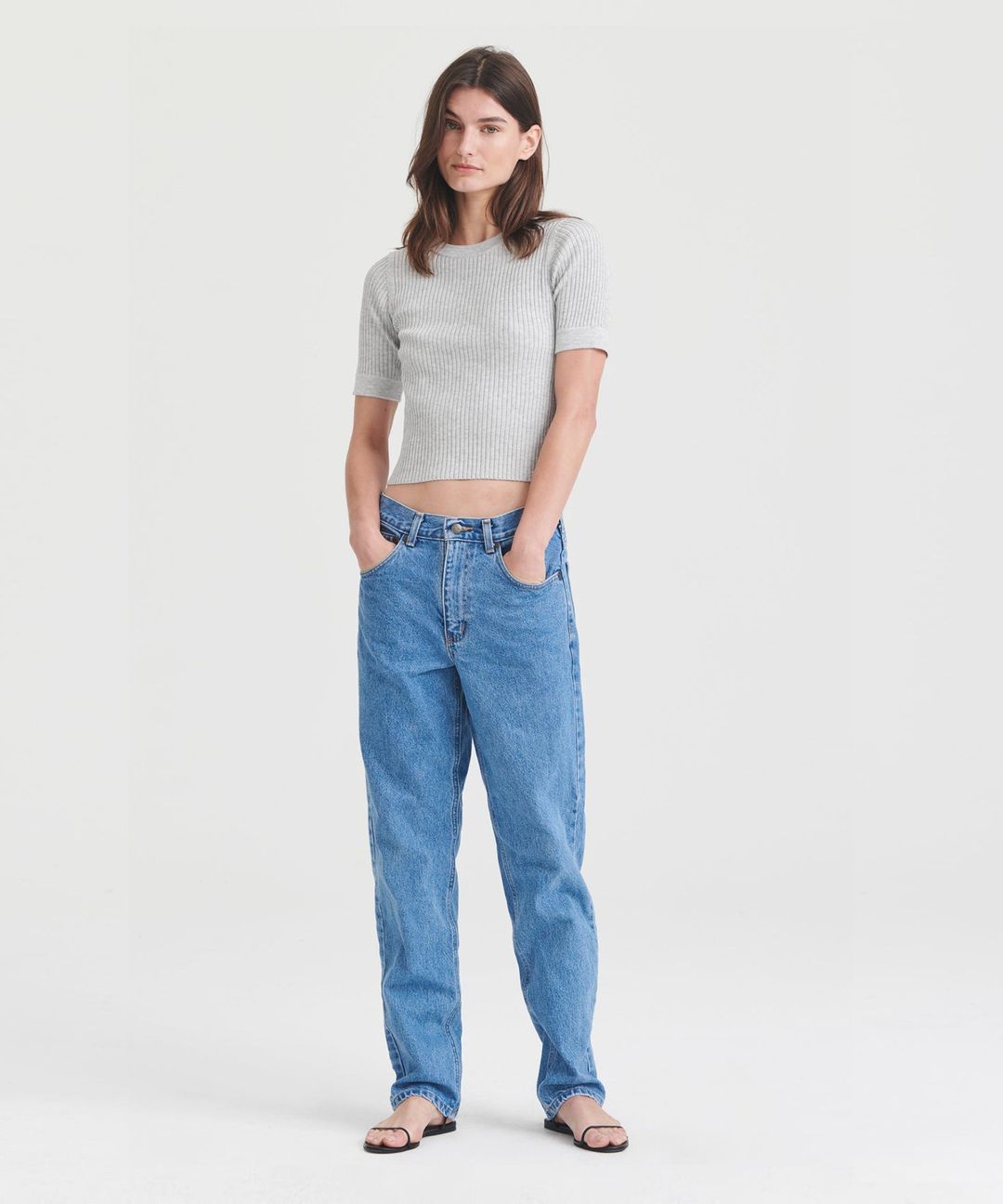 Silk Cashmere Short Sleeve Tee #13