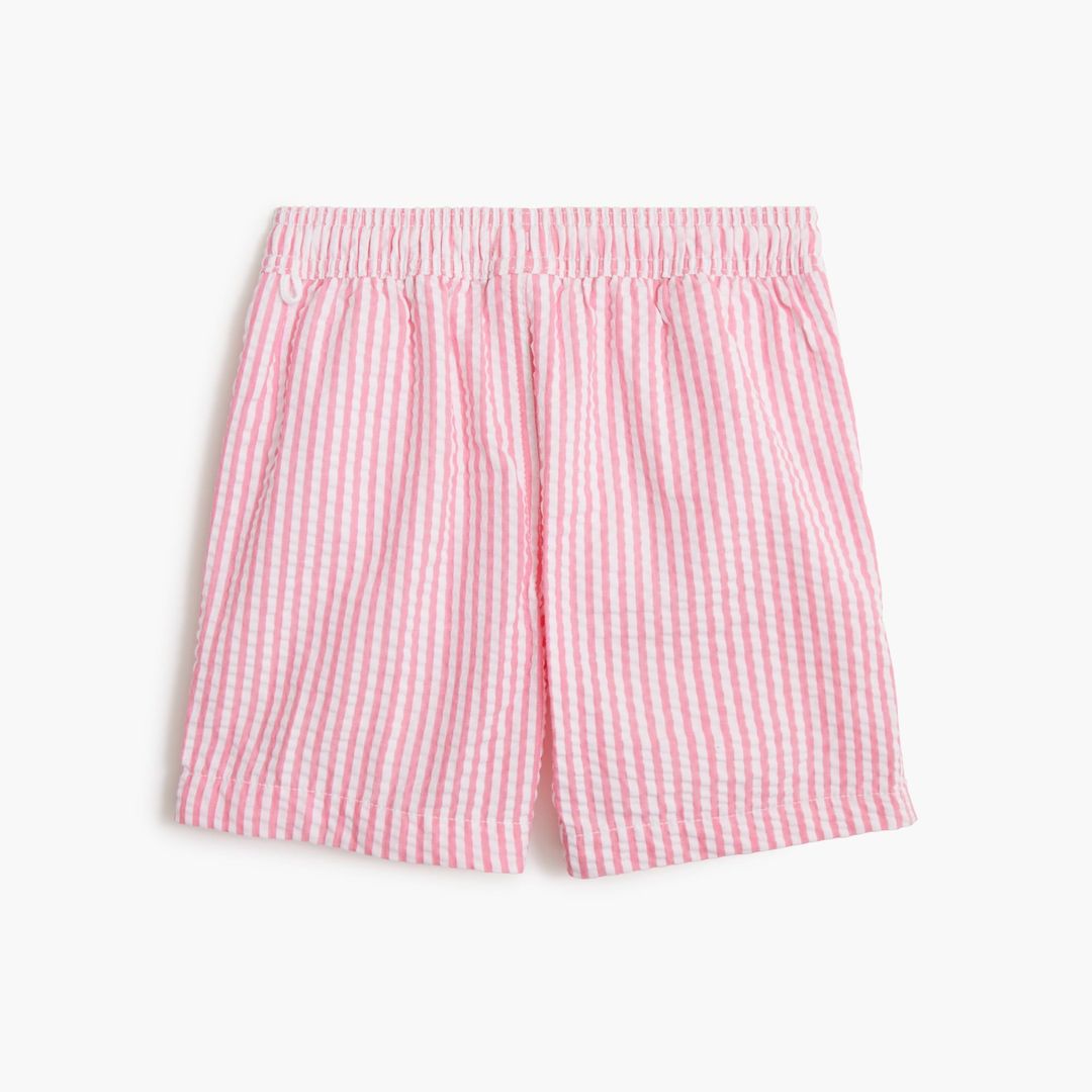 seersucker swim trunks
