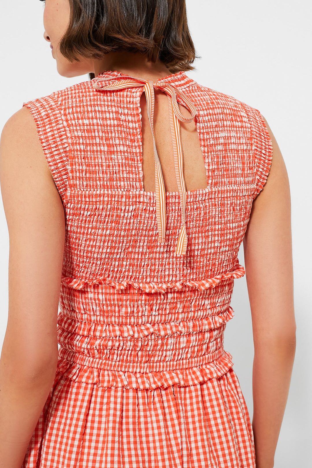 Poppy Gingham Louise Dress #5