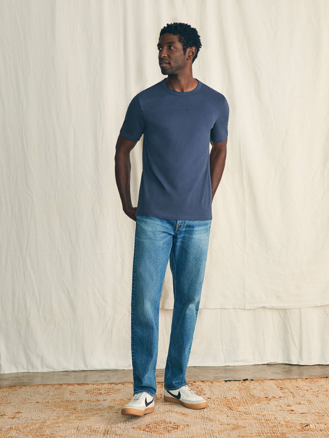 Sunwashed Tee - Dune Navy #3