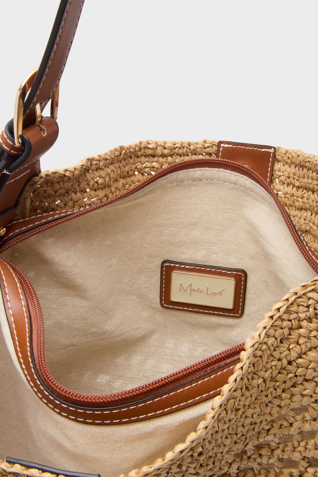Tan Natural Savannah Hobo #5