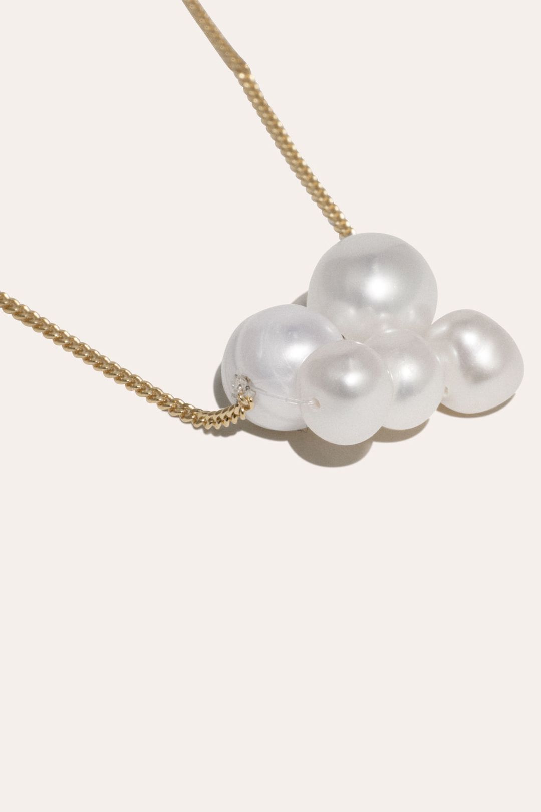 What's the Big Idea? - Pearl and Gold Vermeil Pendant #5