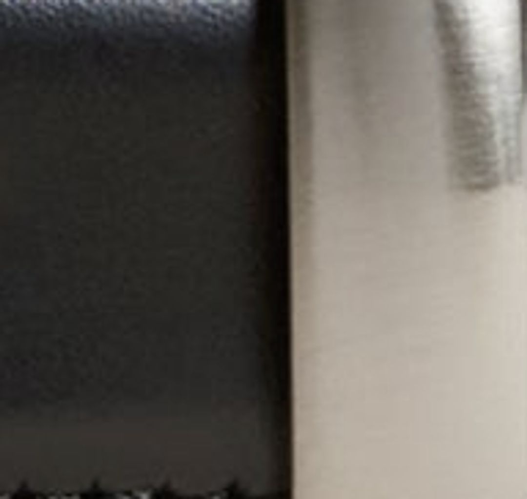 Benny Belt in Black Leather with Silver #3