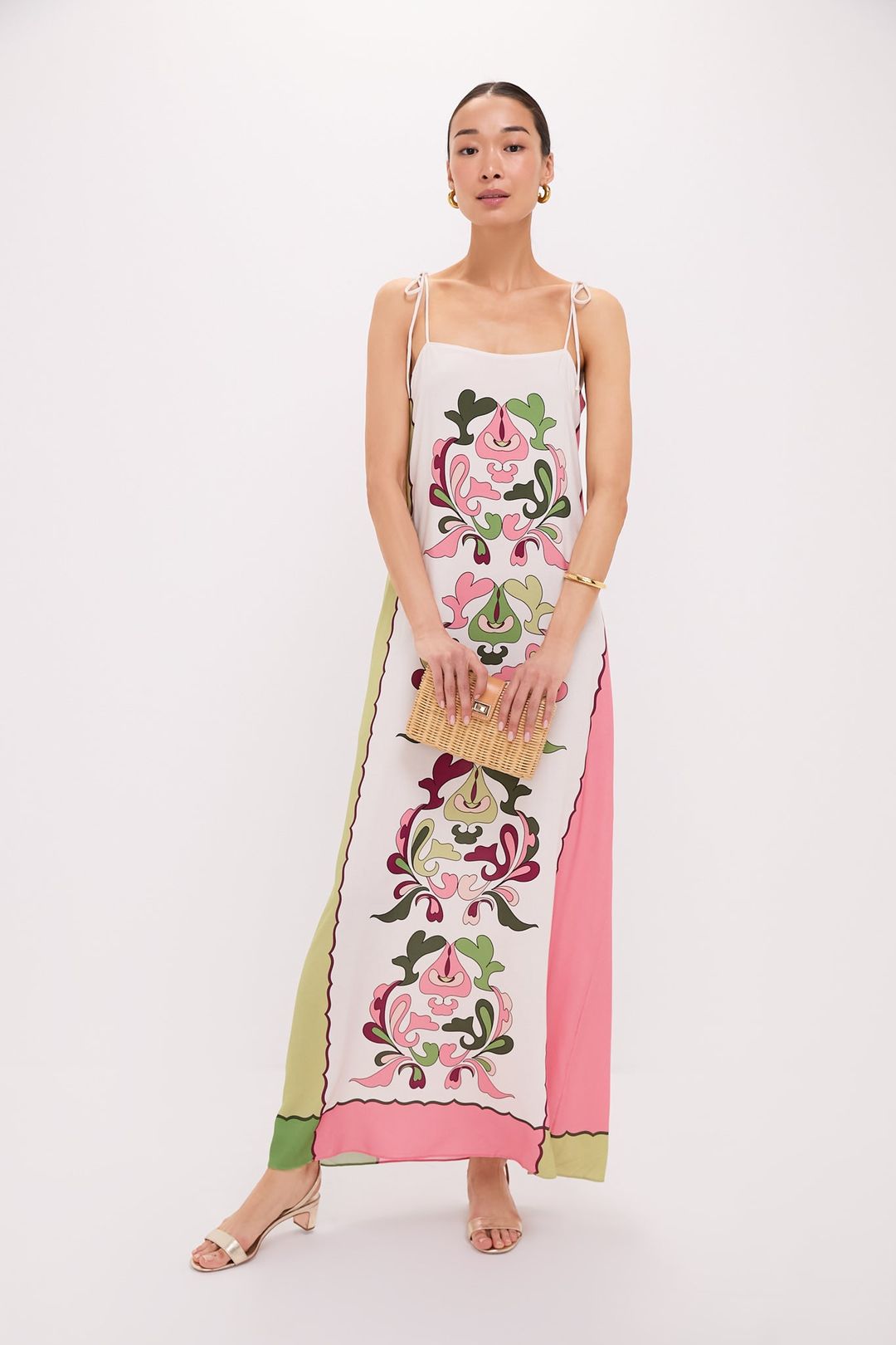 Off White Inamorata Straps Long Dress #2