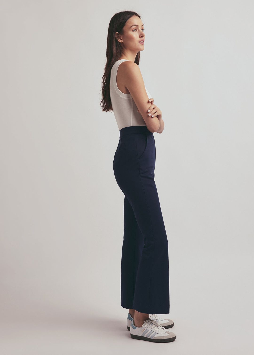 THE PHOEBE CROP FLARE PANT #3