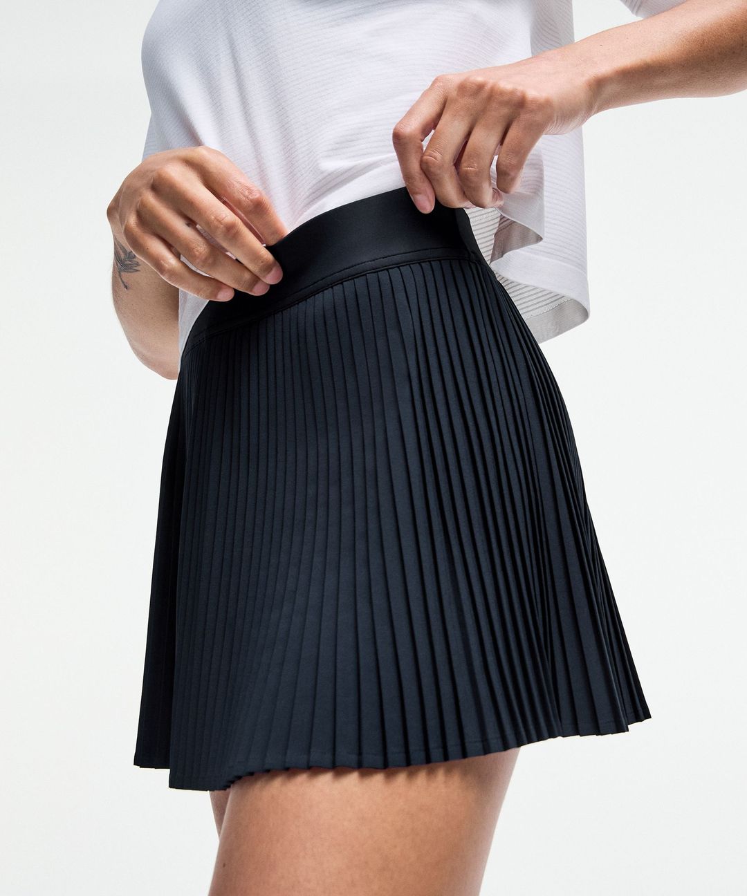 High-Rise Pleated Tennis Skirt #6