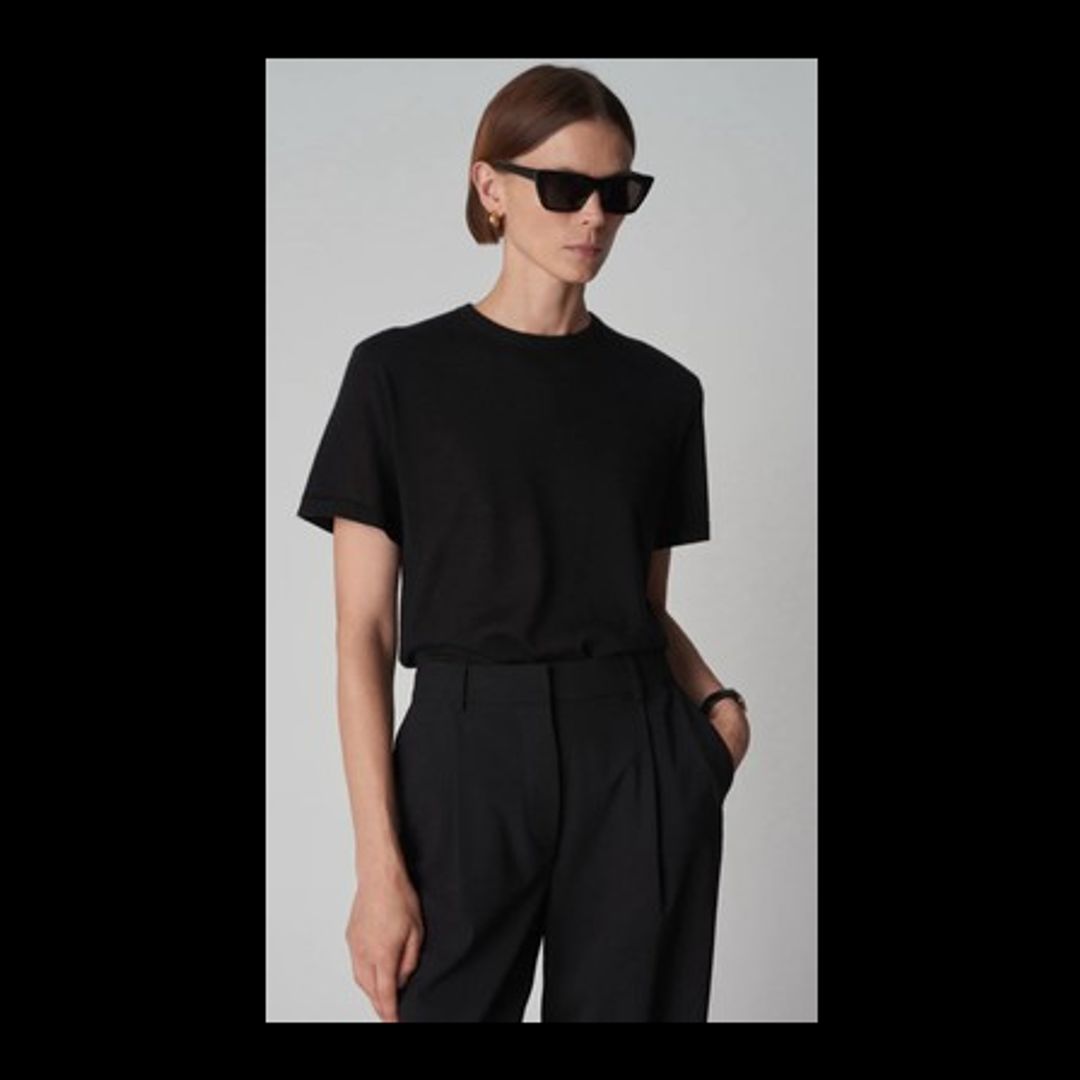 T-Shirt in Fine Cashmere