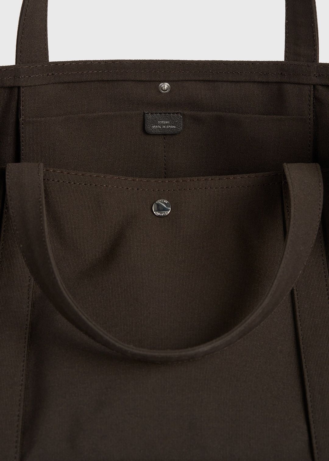 Beach tote dark brown #6