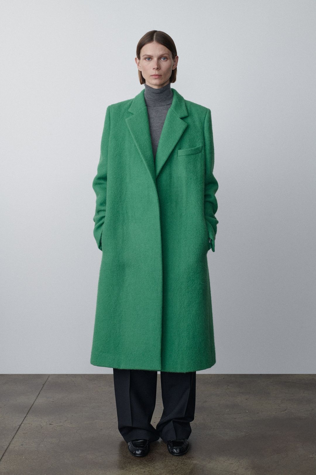 Demi Coat in Alpaca and Cashmere #3