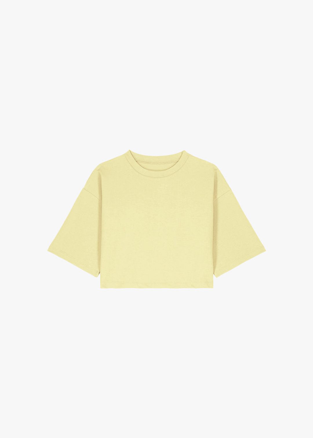 Karina Cropped T-Shirt - Yellow #6