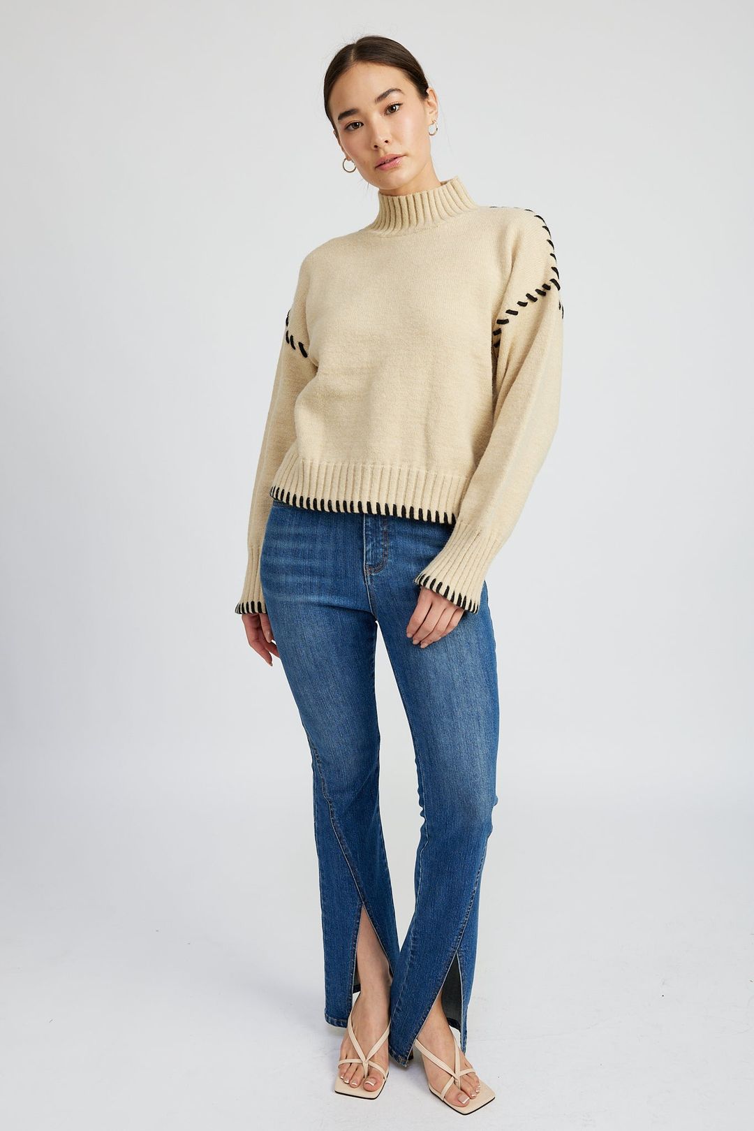 Merril Whip Stitch Sweater #4
