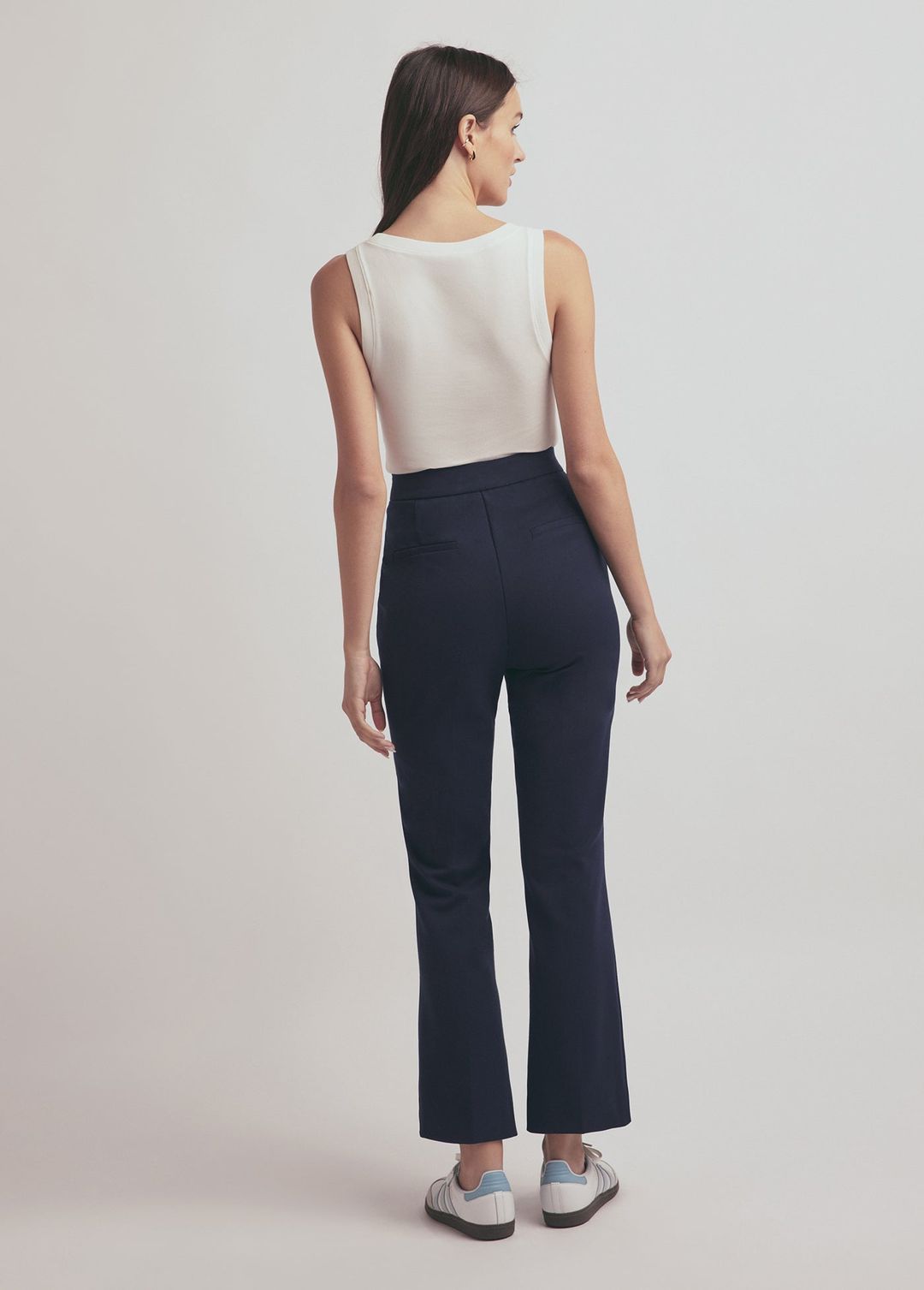 THE PHOEBE CROP FLARE PANT #4