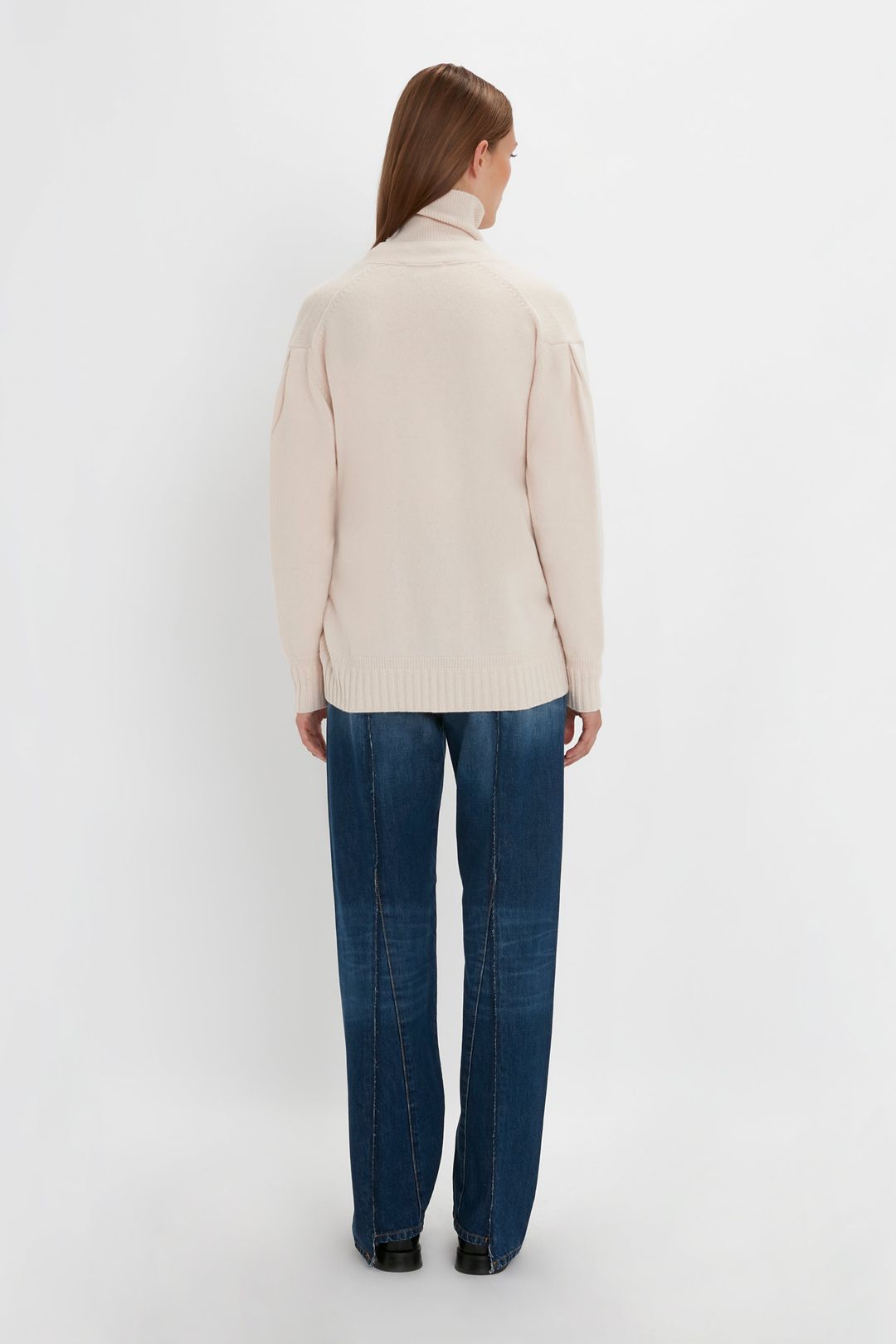 Double Layer Cardigan in Ivory #3