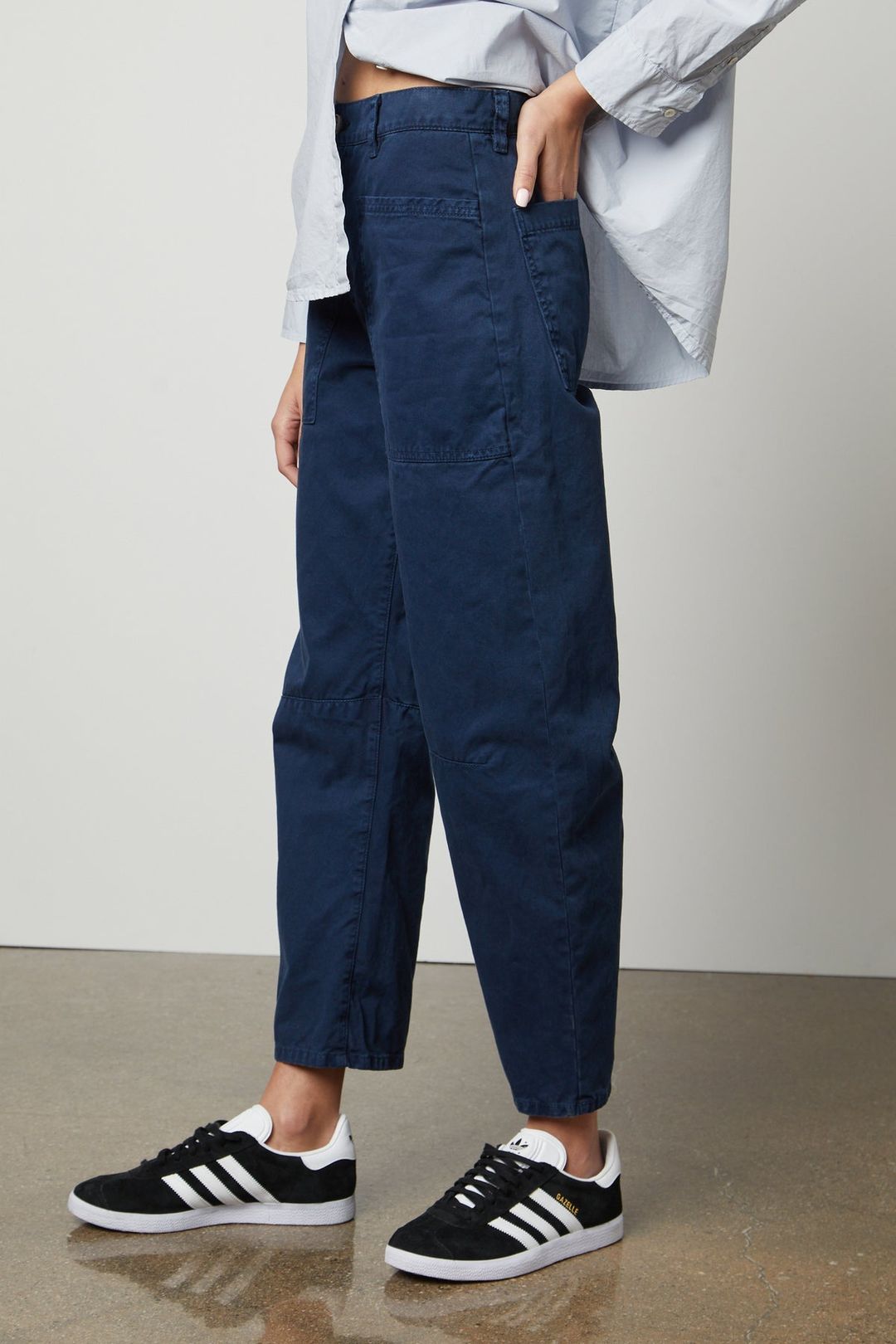 BRYLIE SANDED TWILL UTILITY PANT #8