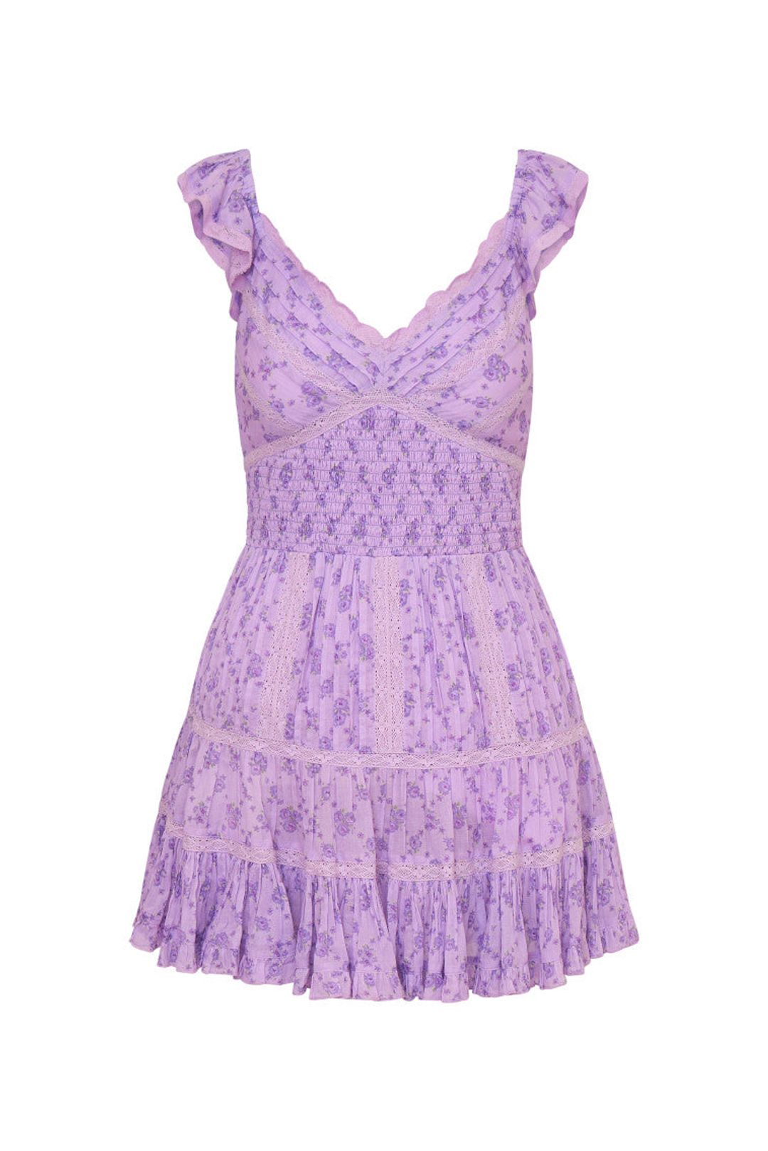 Presline Cotton Floral Mini Dress #5