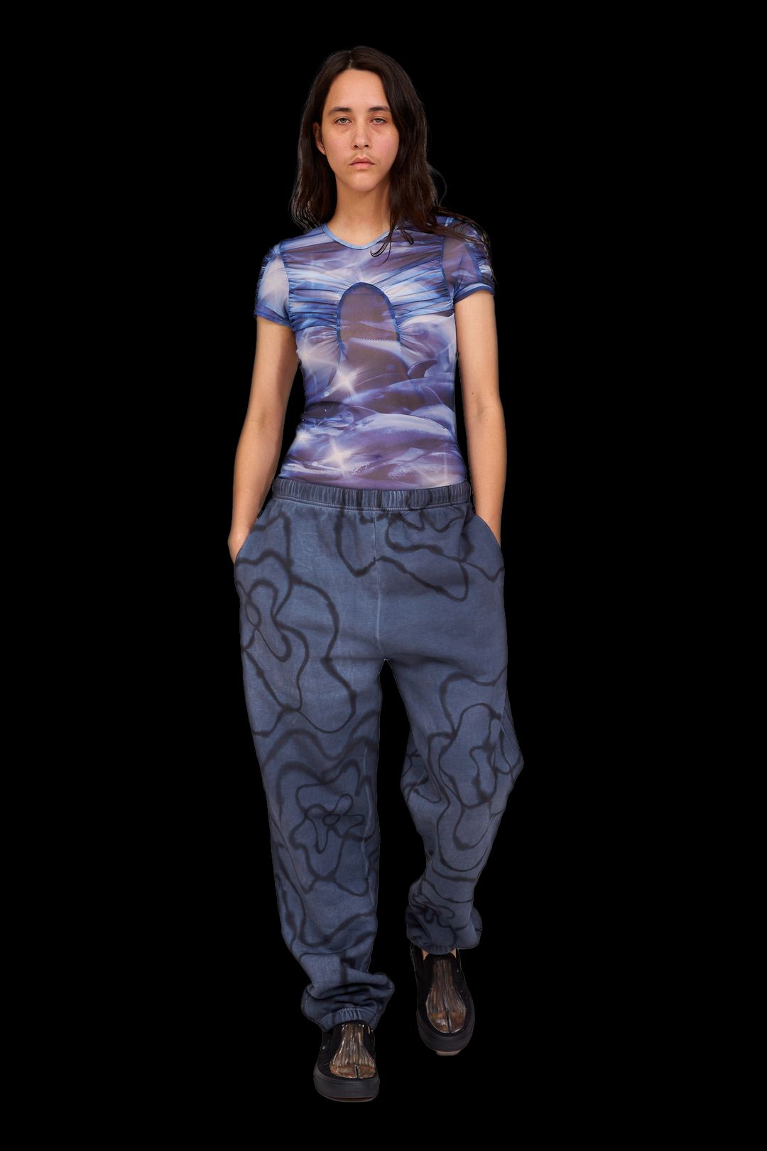 BLACK ROSES SWEATPANT