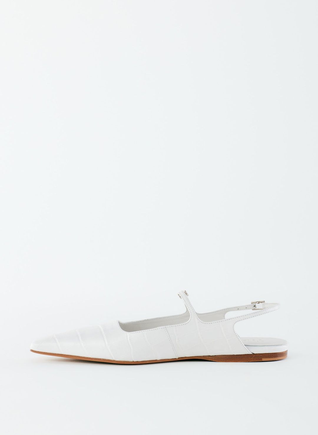Croc Print Rudy Flat #2
