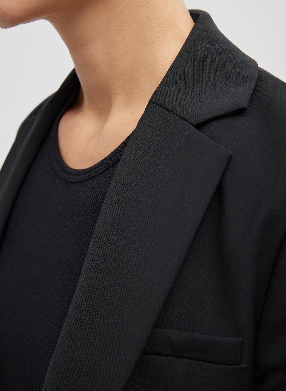 Tropical Wool Cutout Sleeve Marlon Blazer #3