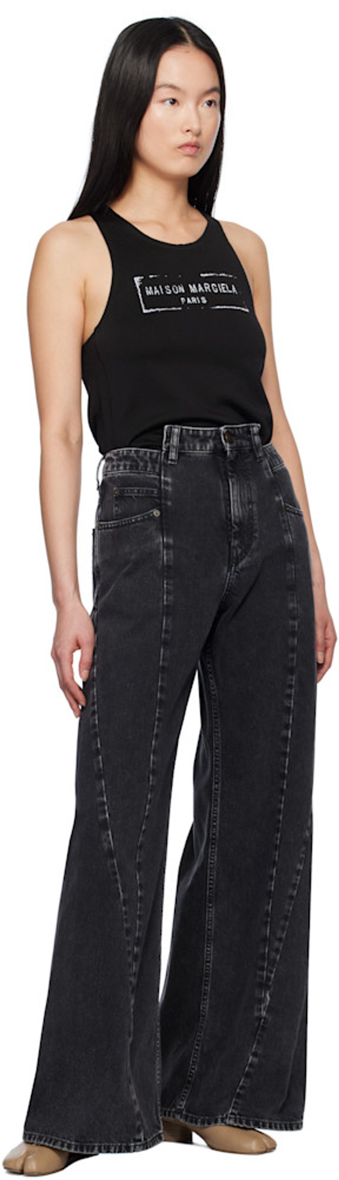 Black 5 Pocket Jeans #4