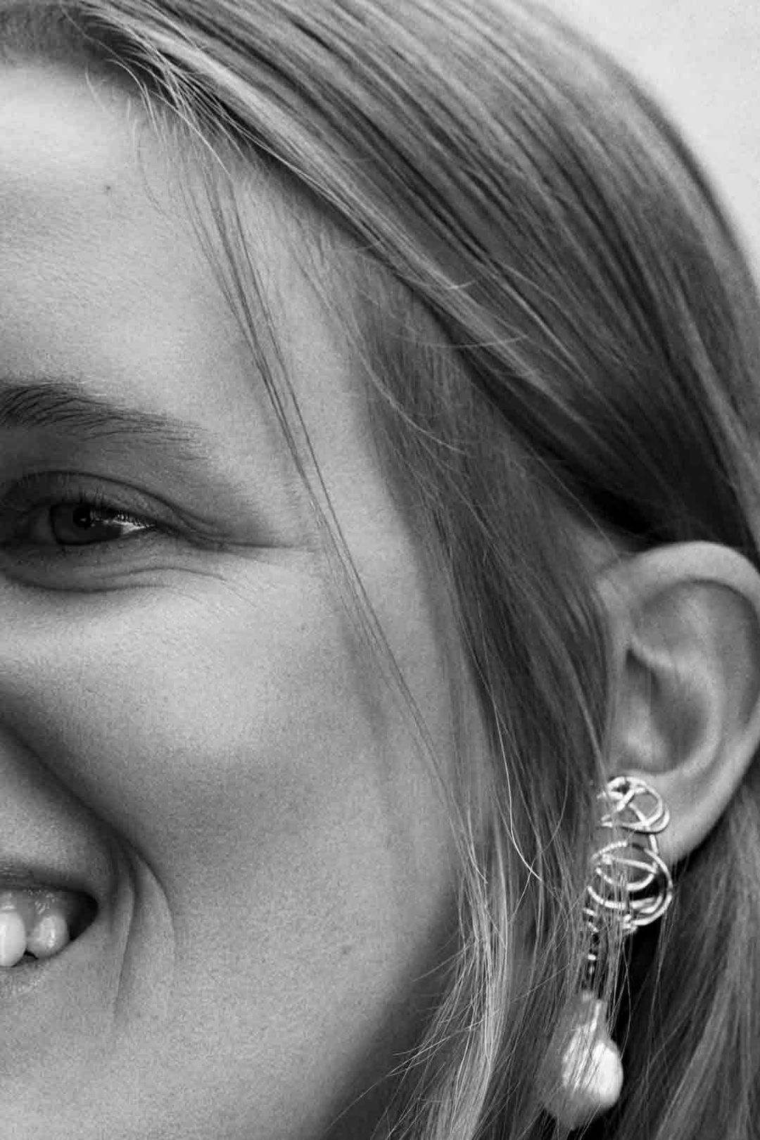 The Myth Maker's Myth - Baroque Pearl and Gold Vermeil Earrings #7