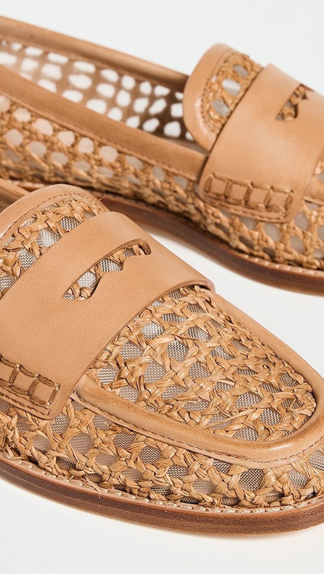 Rachel Crochet Raffia Loafers #5
