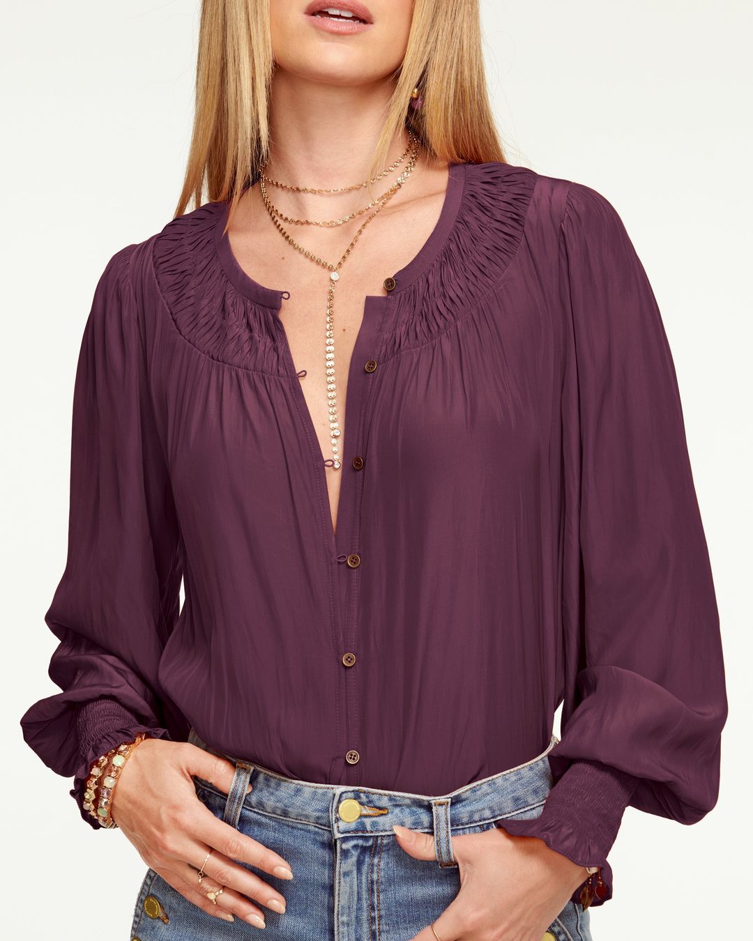 Isla Puff Sleeve Blouse #12