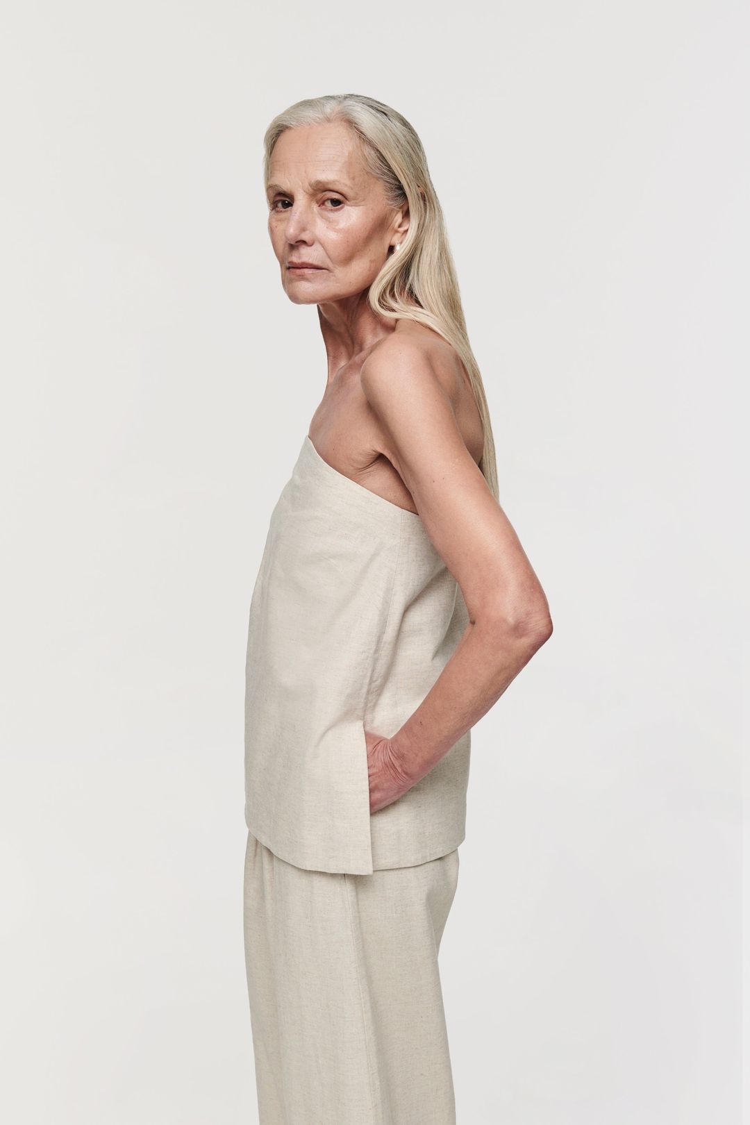 GALLY LINEN TOP #12