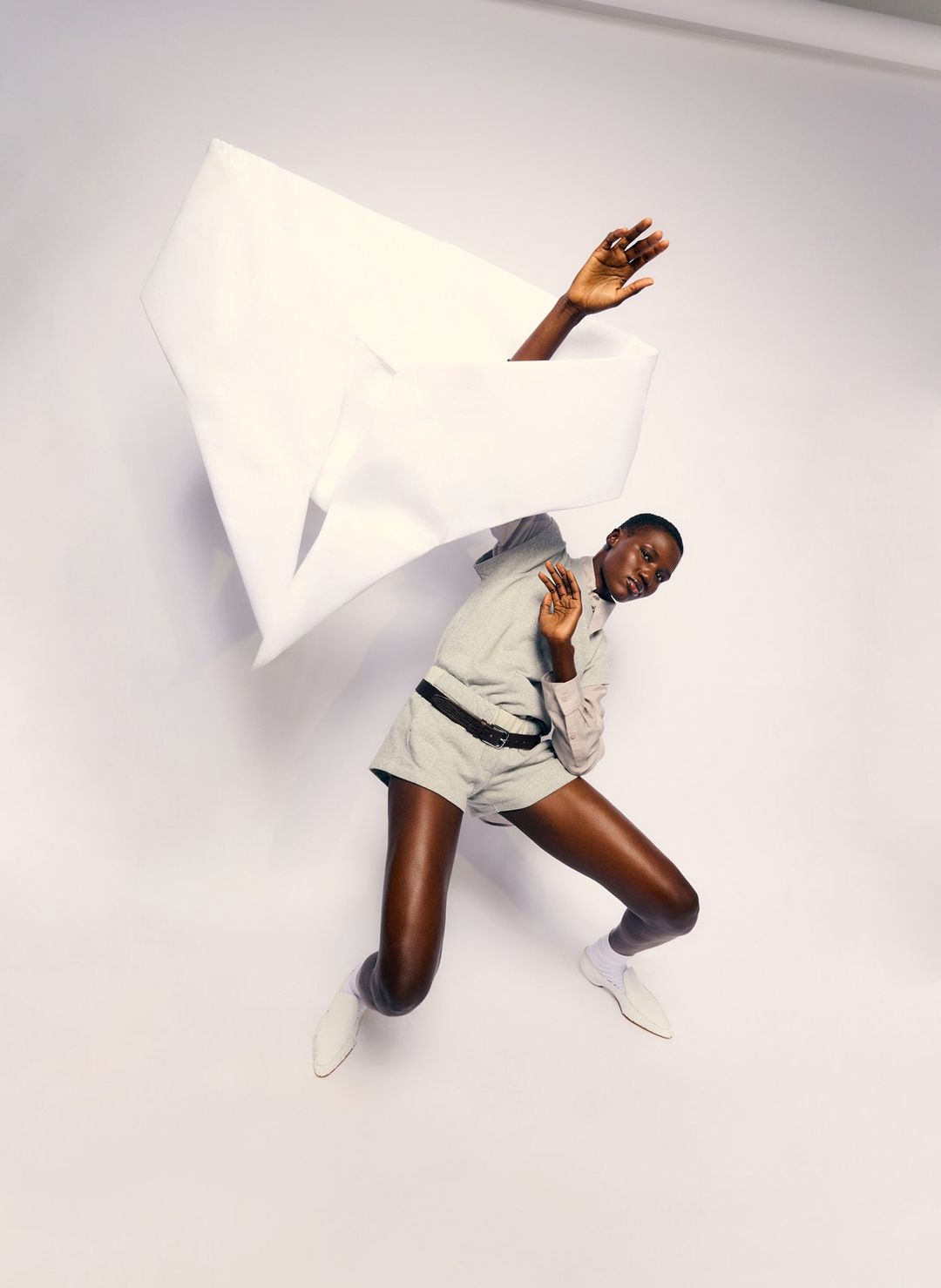 Light Weight Sweatshirting Sleeveless Easy Top